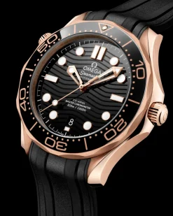 42 mm, Sedna™ gold on rubber strap