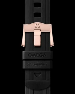 44 mm, Sedna™ gold on rubber strap