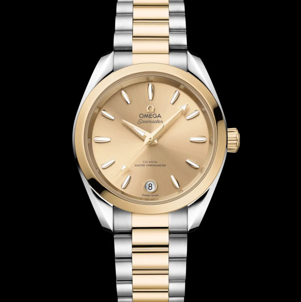 34 mm, steel ‑ Moonshine™ gold on steel ‑ Moonshine™ gold