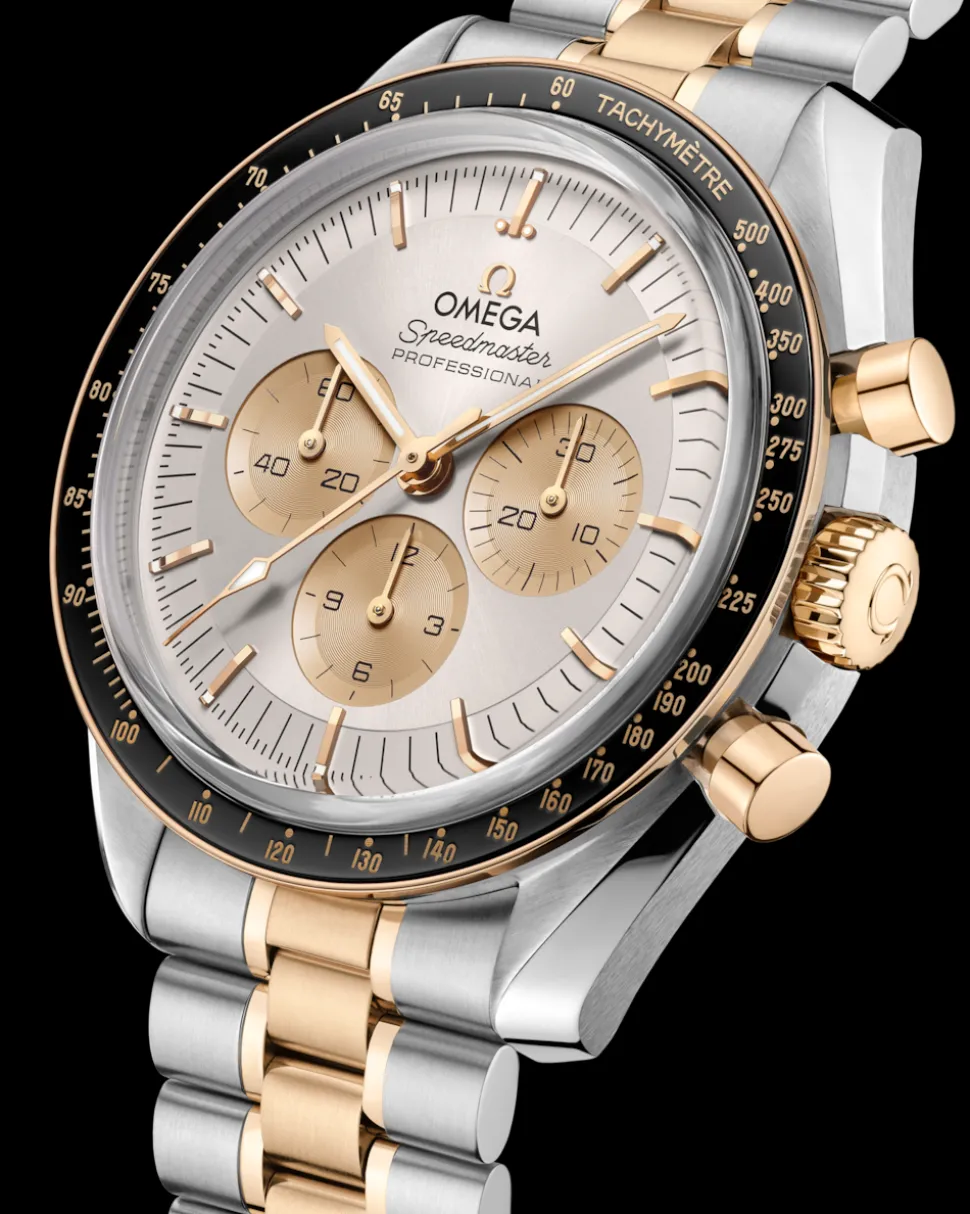 42 mm, steel ‑ Moonshine™ gold on steel ‑ Moonshine™ gold