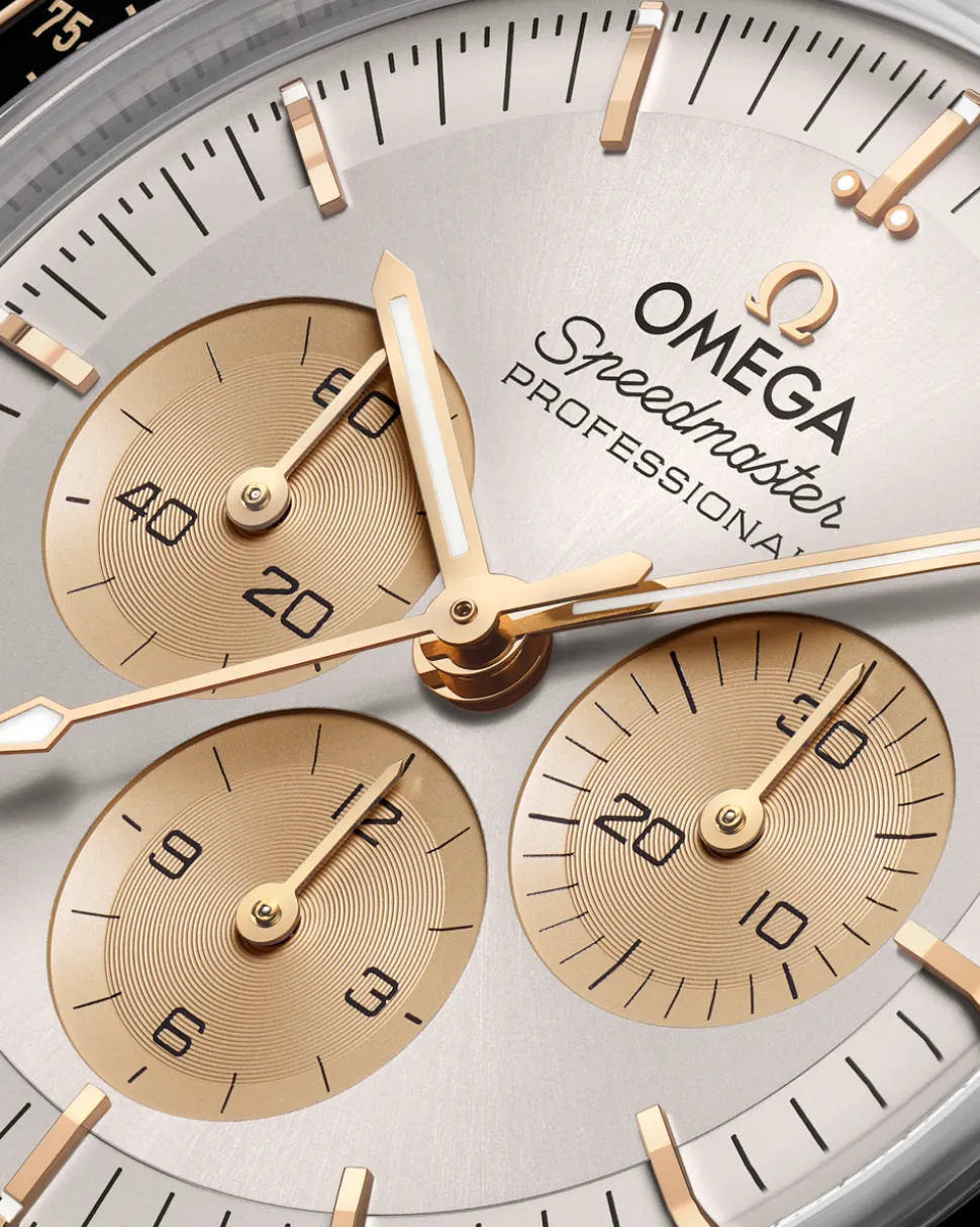 42 mm, steel ‑ Moonshine™ gold on steel ‑ Moonshine™ gold