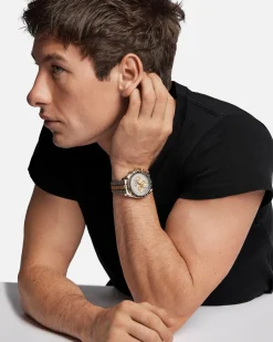 42 mm, steel ‑ Moonshine™ gold on steel ‑ Moonshine™ gold