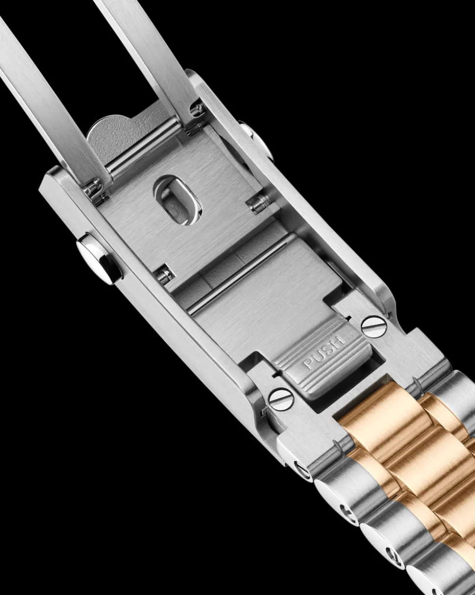 42 mm, steel ‑ Moonshine™ gold on steel ‑ Moonshine™ gold