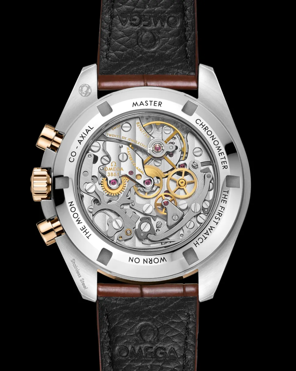 42 mm, steel ‑ Moonshine™ gold on alligator