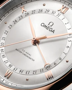 42 mm, steel ‑ Sedna™ gold on alligator