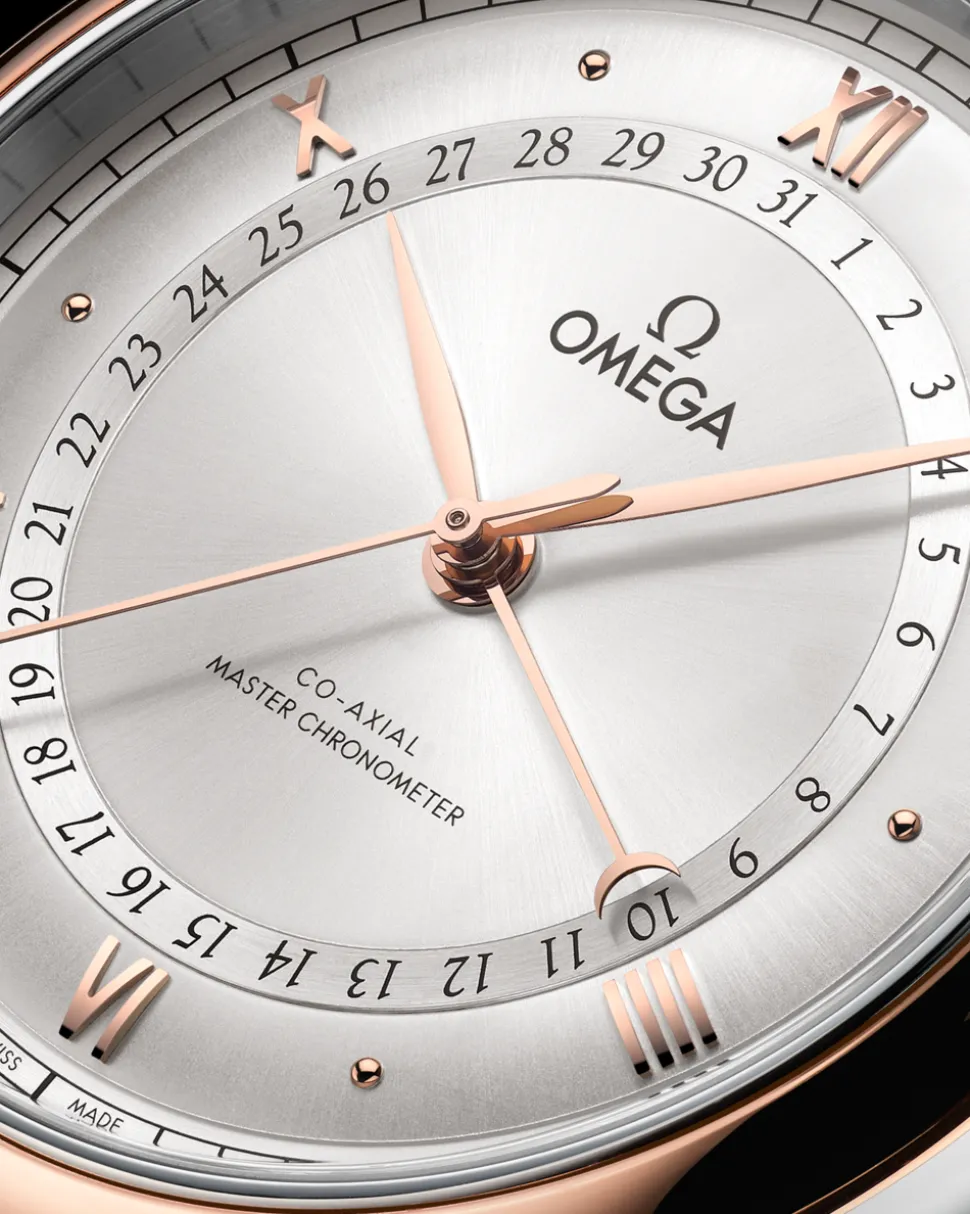 42 mm, steel ‑ Sedna™ gold on alligator