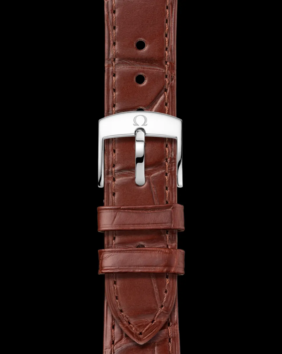 42 mm, steel ‑ Sedna™ gold on alligator