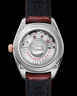 41 mm, steel ‑ Sedna™ gold on leather strap