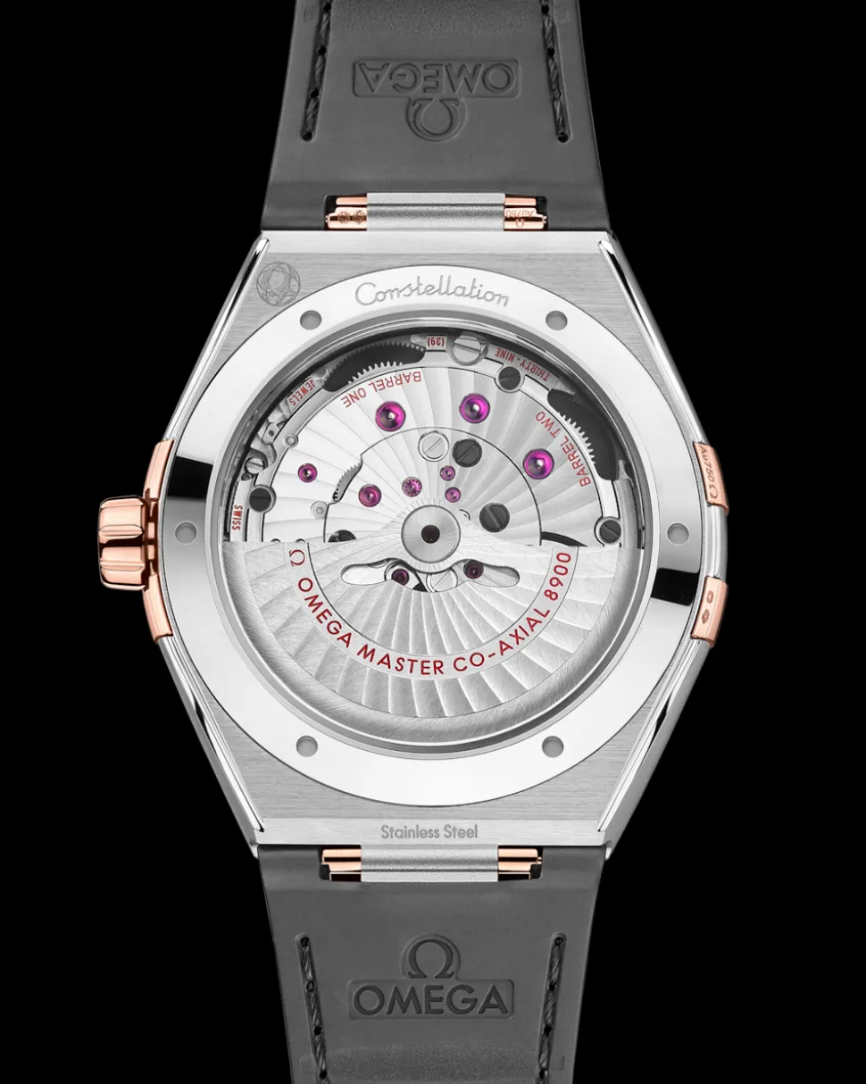 41 mm, steel ‑ Sedna™ gold on leather strap