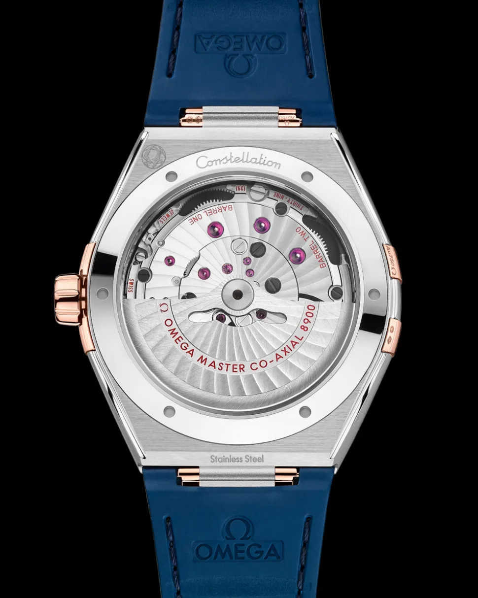 41 mm, steel ‑ Sedna™ gold on leather strap
