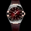 41 mm, steel ‑ Sedna™ gold on leather strap