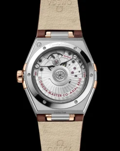 36 mm, steel ‑ Sedna™ gold on leather strap