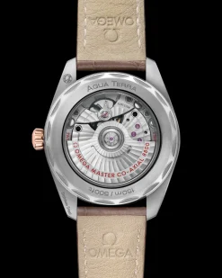 38 mm, steel ‑ Sedna™ gold on leather strap