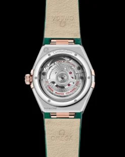 29 mm, steel ‑ Sedna™ gold on leather strap