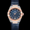 29 mm, steel ‑ Sedna™ gold on leather strap