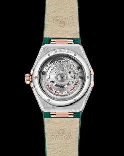 29 mm, steel ‑ Sedna™ gold on leather strap