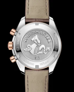 38 mm, steel ‑ Sedna™ gold on leather strap