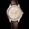 41 mm, steel ‑ Sedna™ gold on leather strap