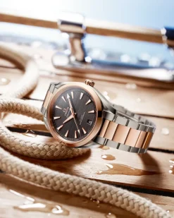 41 mm, steel ‑ Sedna™ gold on steel ‑ Sedna™ gold