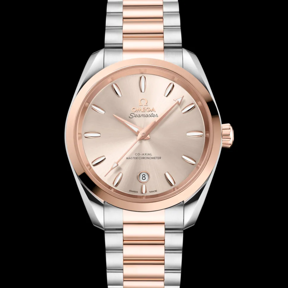 38 mm, steel ‑ Sedna™ gold on steel ‑ Sedna™ gold