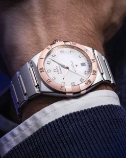 39 mm, steel ‑ Sedna™ gold on steel ‑ Sedna™ gold