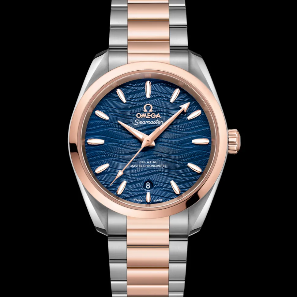 38 mm, steel ‑ Sedna™ gold on steel ‑ Sedna™ gold