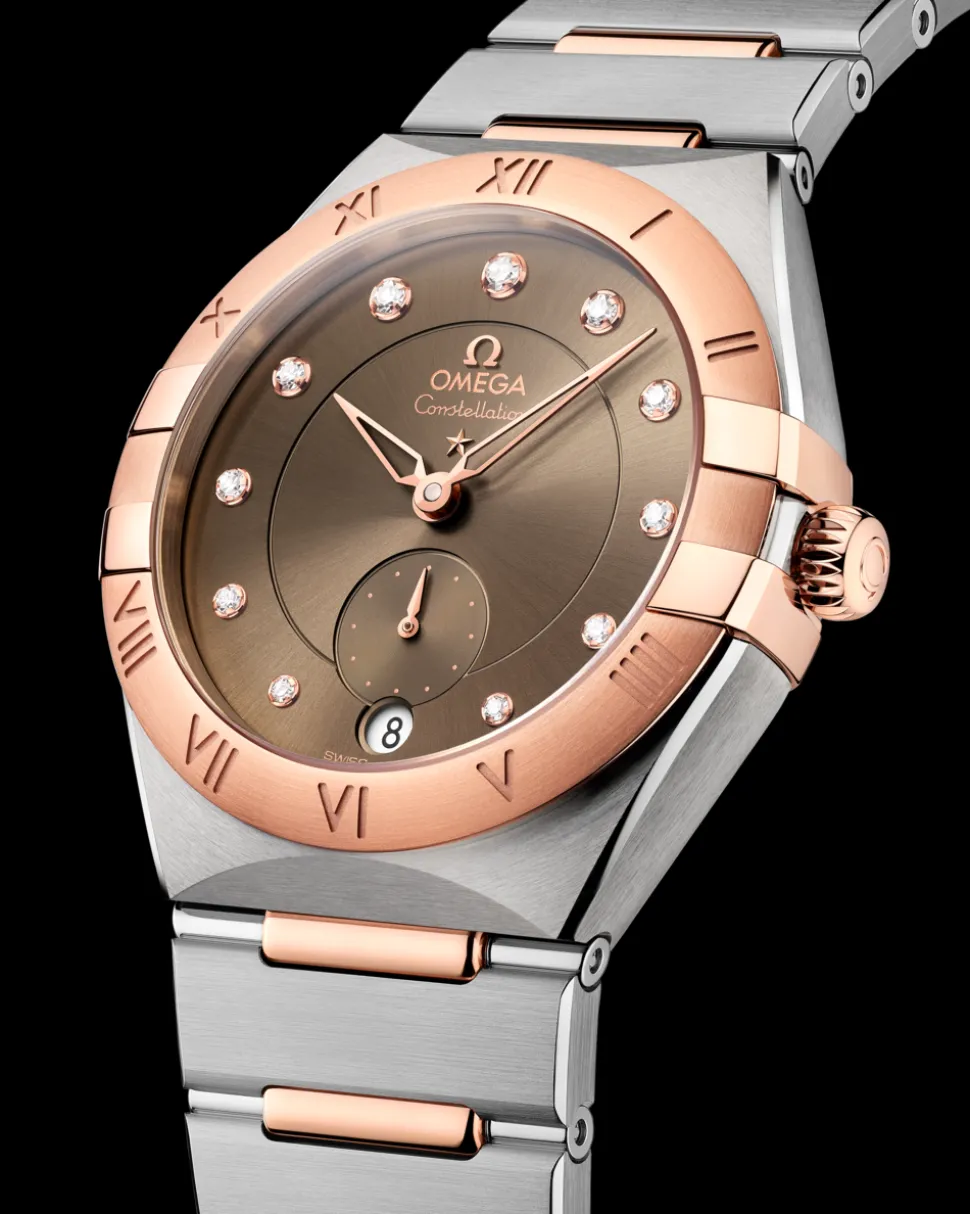 34 mm, steel ‑ Sedna™ gold on steel ‑ Sedna™ gold