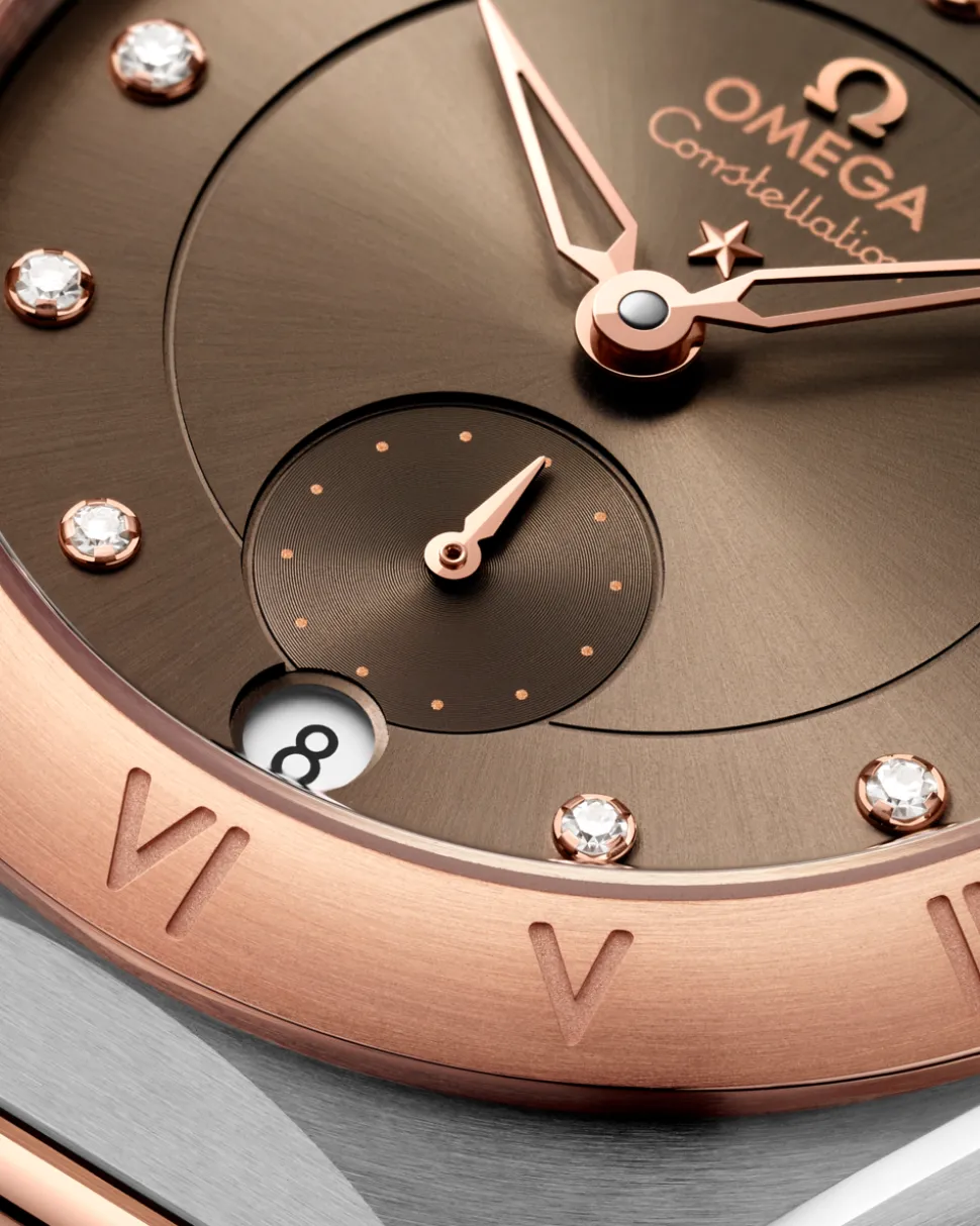 34 mm, steel ‑ Sedna™ gold on steel ‑ Sedna™ gold