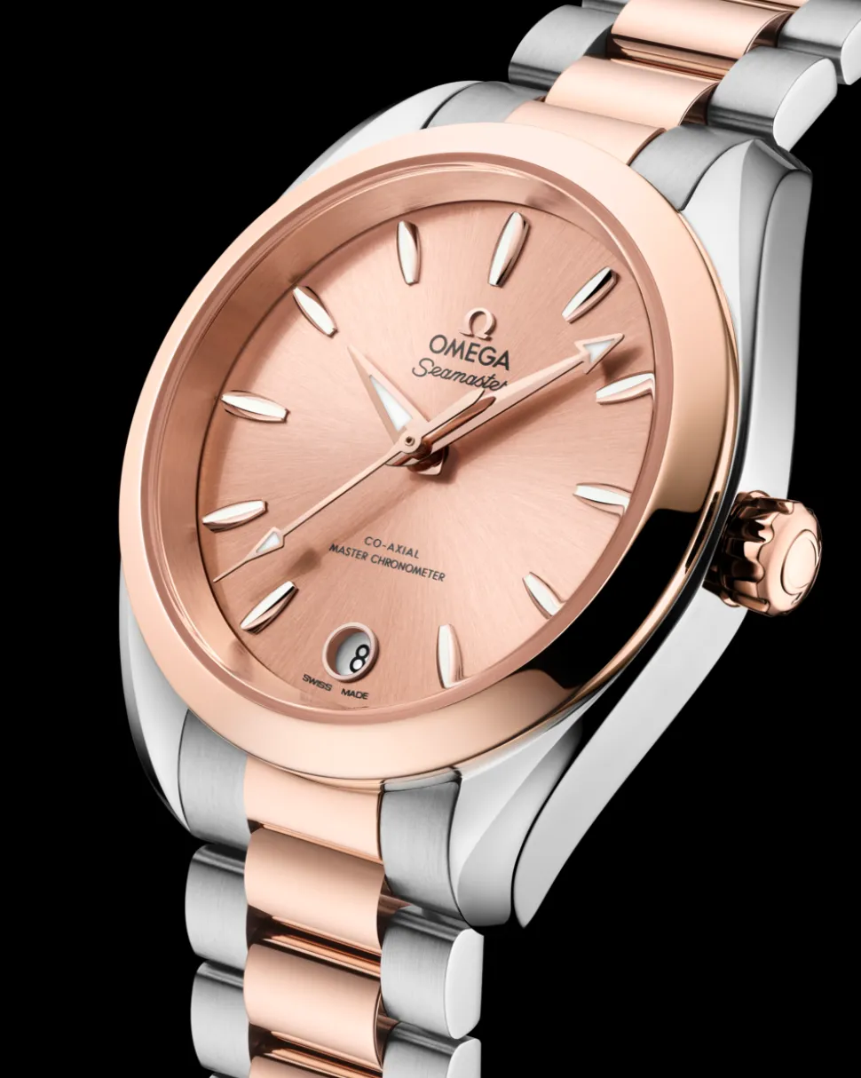 34 mm, steel ‑ Sedna™ gold on steel ‑ Sedna™ gold