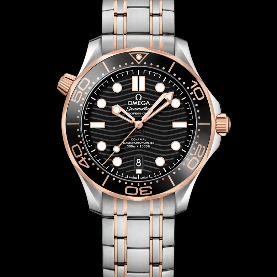 42 mm, steel ‑ Sedna™ gold on steel ‑ Sedna™ gold