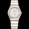 28 mm, steel ‑ Sedna™ gold on steel ‑ Sedna™ gold
