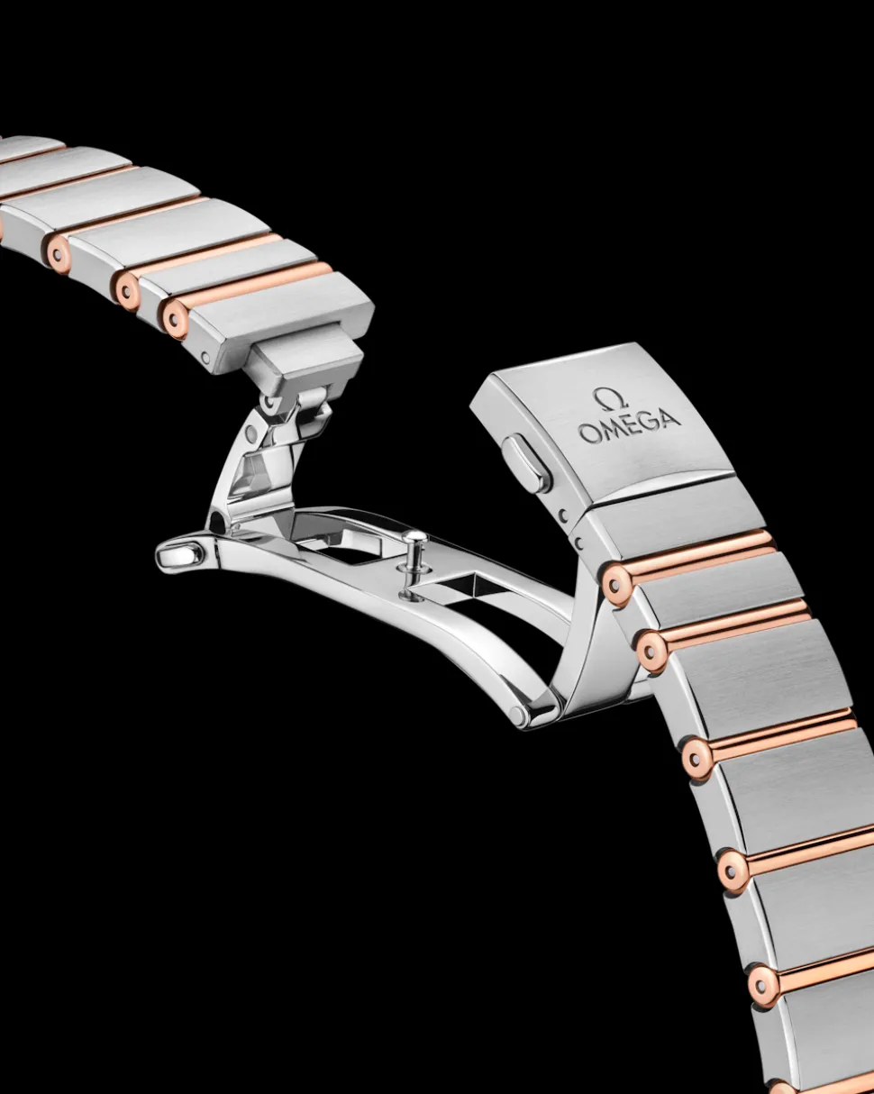 28 mm, steel ‑ Sedna™ gold on steel ‑ Sedna™ gold