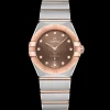 28 mm, steel ‑ Sedna™ gold on steel ‑ Sedna™ gold