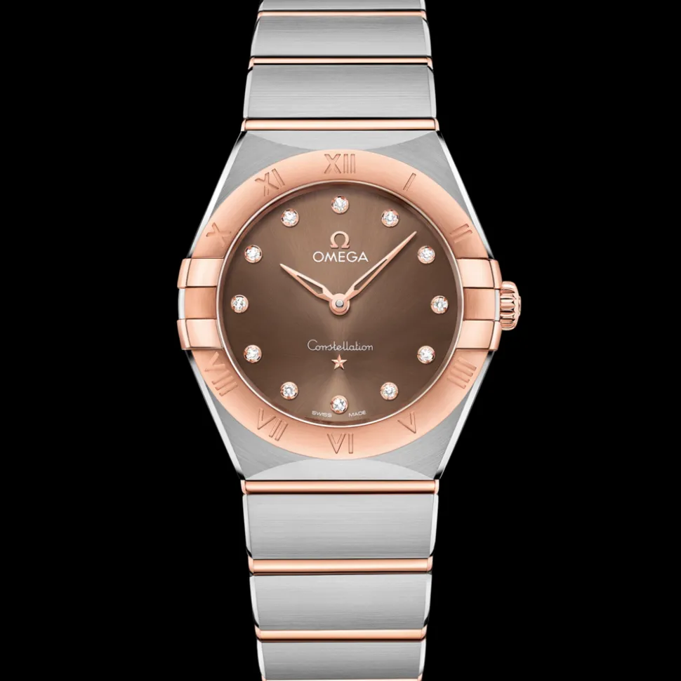 28 mm, steel ‑ Sedna™ gold on steel ‑ Sedna™ gold