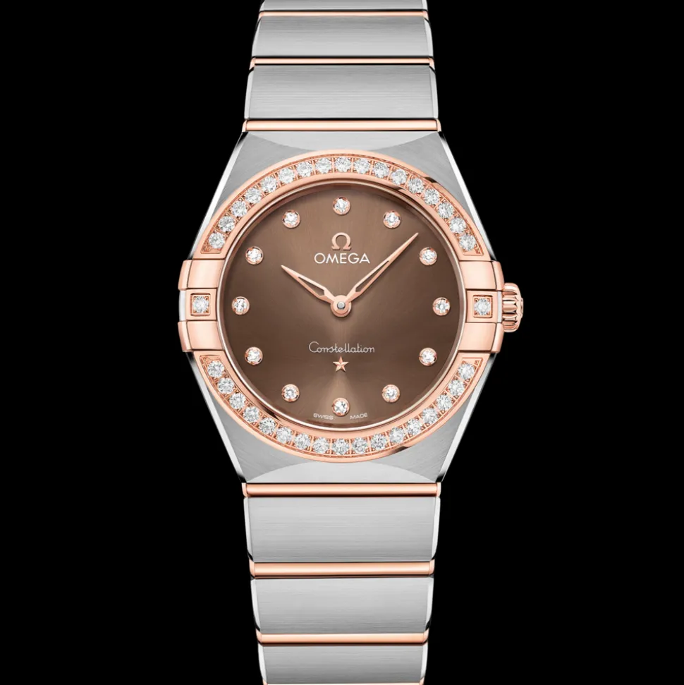 28 mm, steel ‑ Sedna™ gold on steel ‑ Sedna™ gold