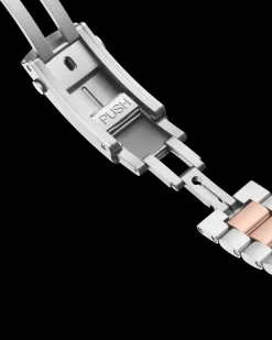 45.5 mm, steel ‑ Sedna™ gold on steel ‑ Sedna™ gold