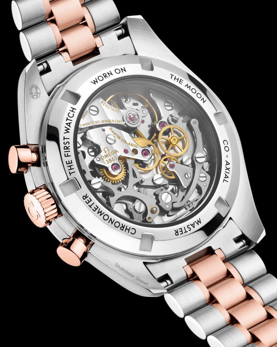 42 mm, steel ‑ Sedna™ gold on steel ‑ Sedna™ gold
