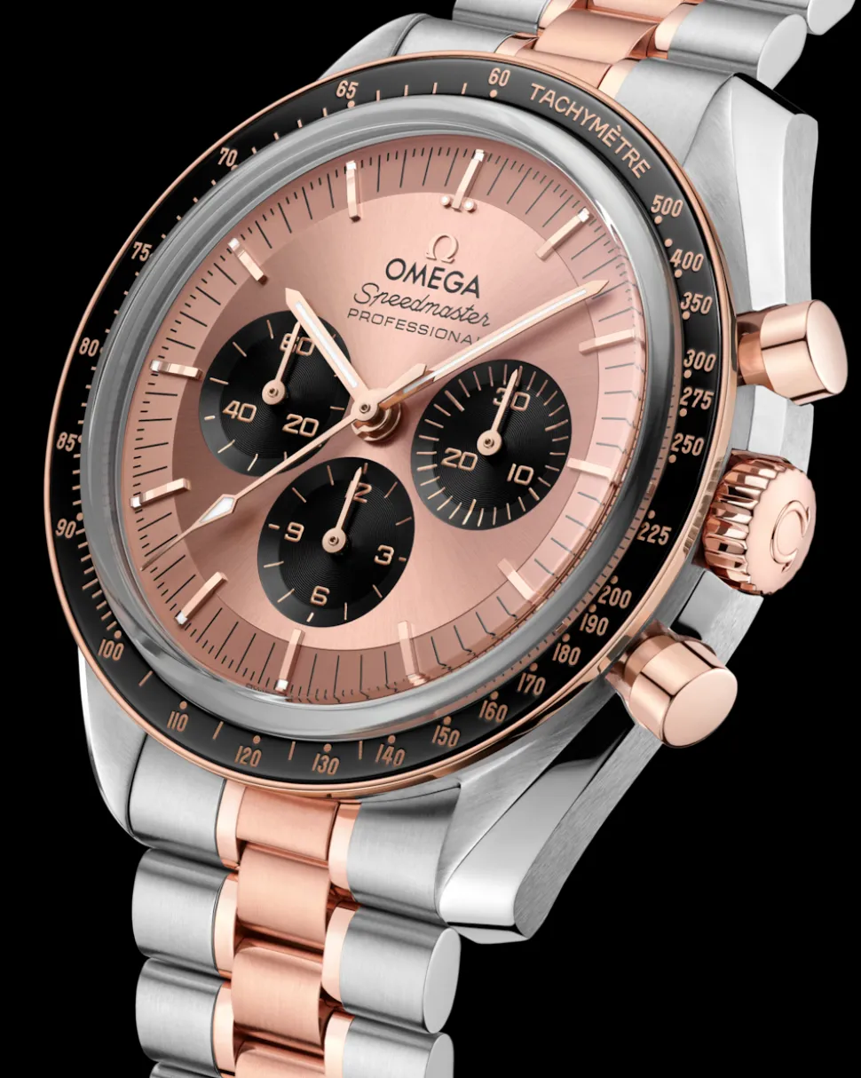 42 mm, steel ‑ Sedna™ gold on steel ‑ Sedna™ gold