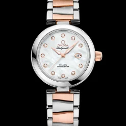 34 mm, steel ‑ Sedna™ gold on steel ‑ Sedna™ gold