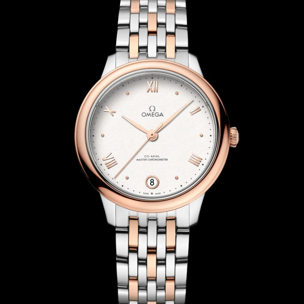 34 mm, steel ‑ Sedna™ gold on steel ‑ Sedna™ gold