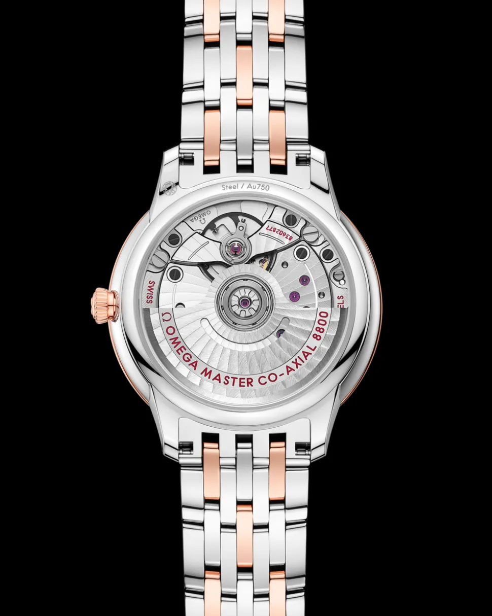34 mm, steel ‑ Sedna™ gold on steel ‑ Sedna™ gold