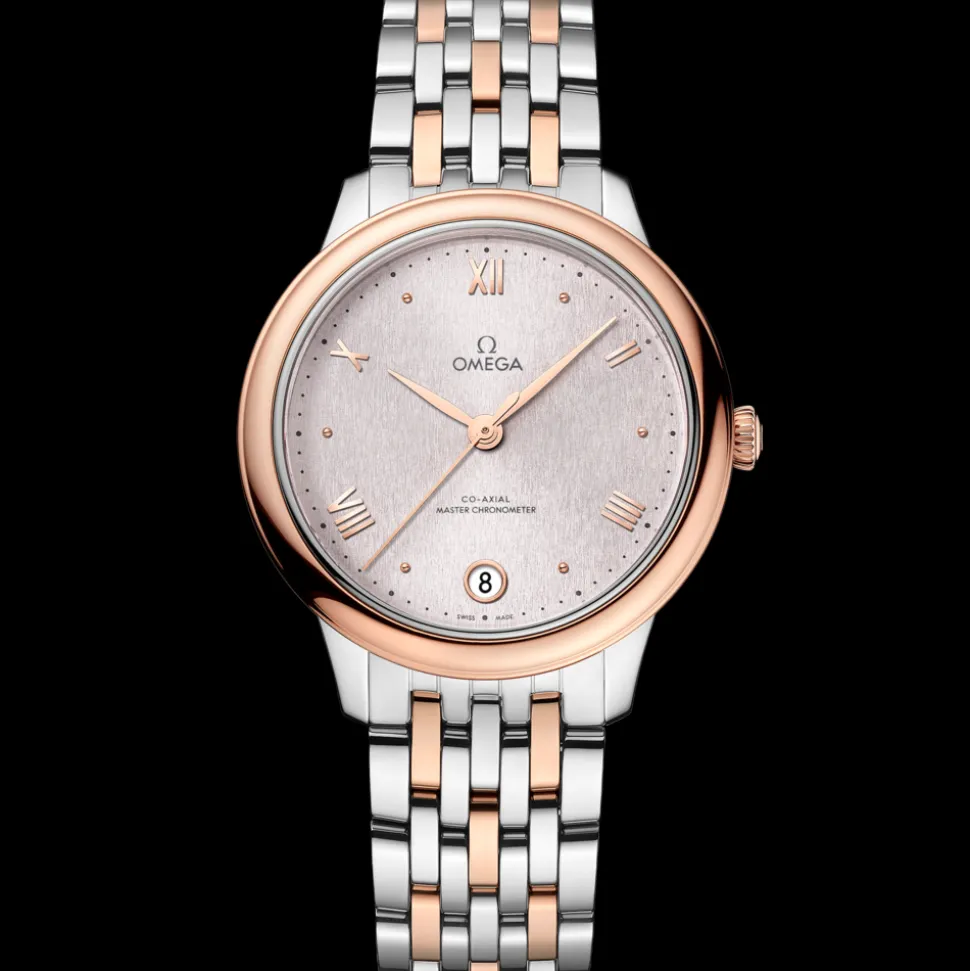 34 mm, steel ‑ Sedna™ gold on steel ‑ Sedna™ gold