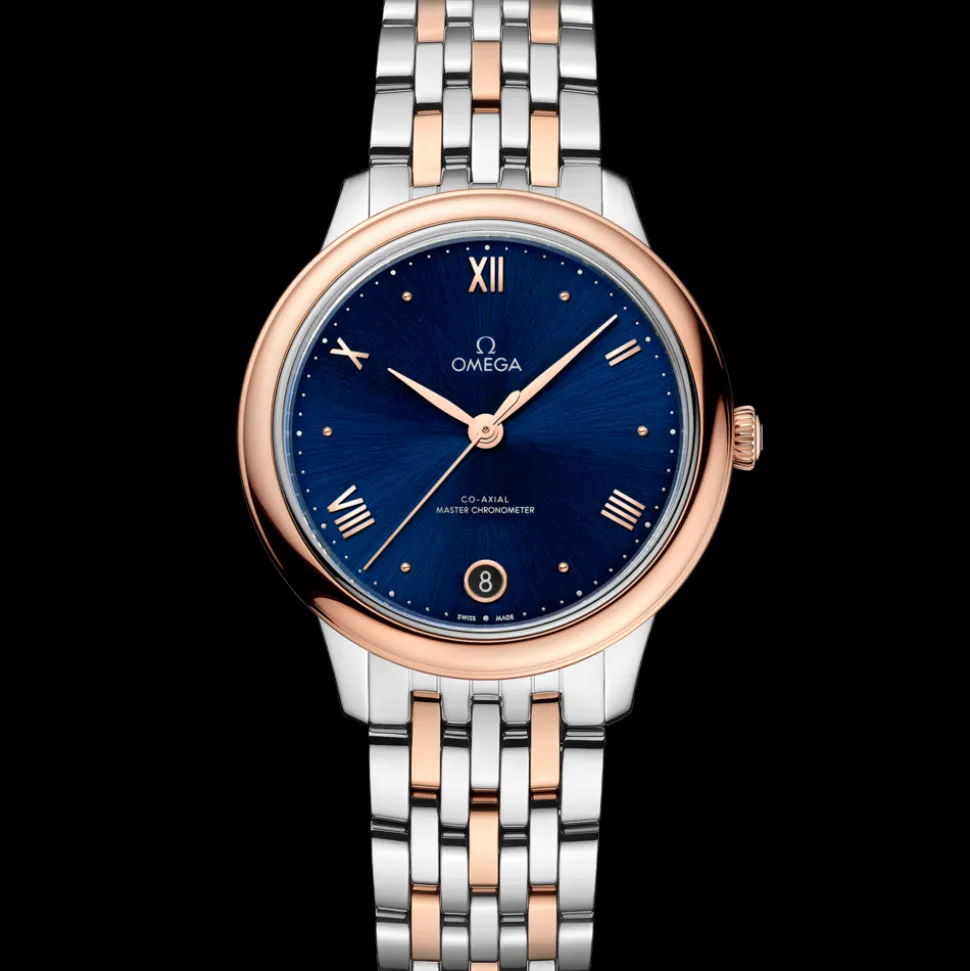 34 mm, steel ‑ Sedna™ gold on steel ‑ Sedna™ gold