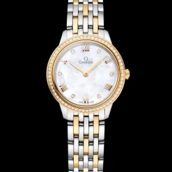 27.5 mm, steel ‑ yellow gold on steel ‑ yellow gold