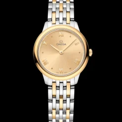 27.5 mm, steel ‑ yellow gold on steel ‑ yellow gold