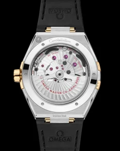 41 mm, steel ‑ yellow gold on leather strap