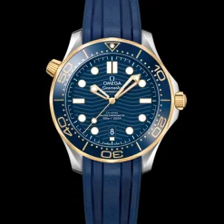 42 mm, steel ‑ yellow gold on rubber strap