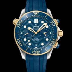 44 mm, steel ‑ yellow gold on rubber strap