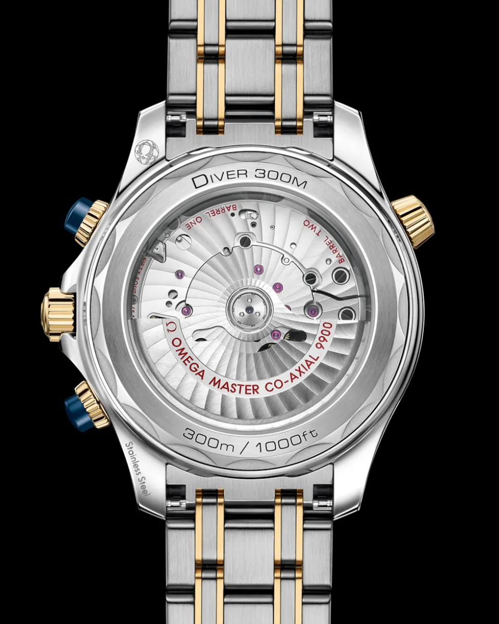 44 mm, steel ‑ yellow gold on steel ‑ yellow gold