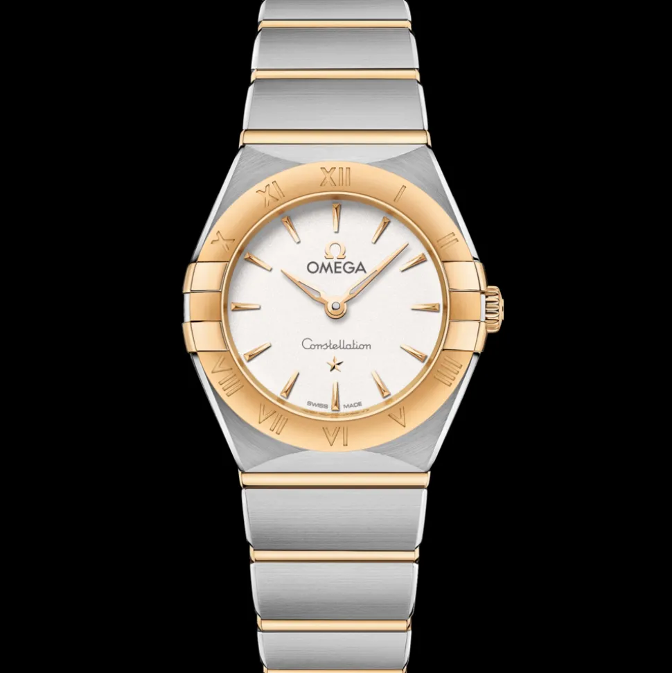 25 mm, steel ‑ yellow gold on steel ‑ yellow gold